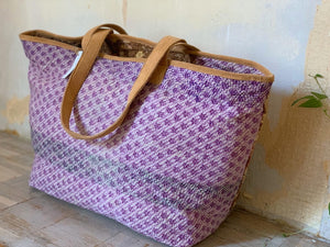 Vintage Kantha Shopping Bag