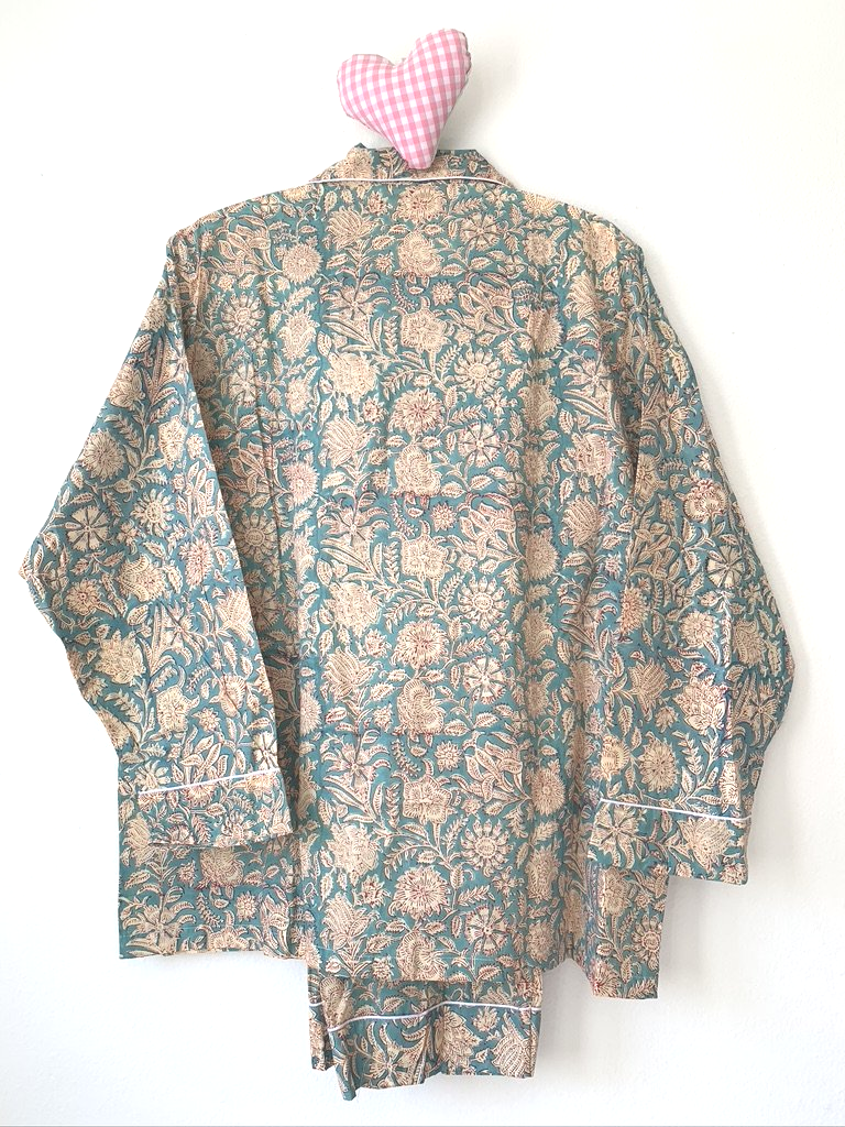 Block Print Pijama - Sanjanaandme 