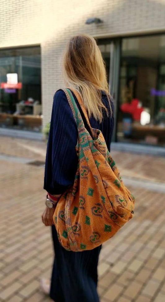 Vintage Kantha Bag