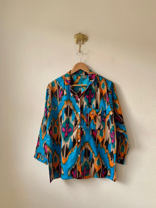 Ikat Print Pijama