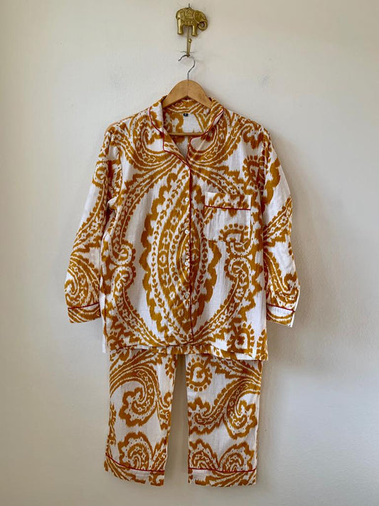 Ikat Print Pijama