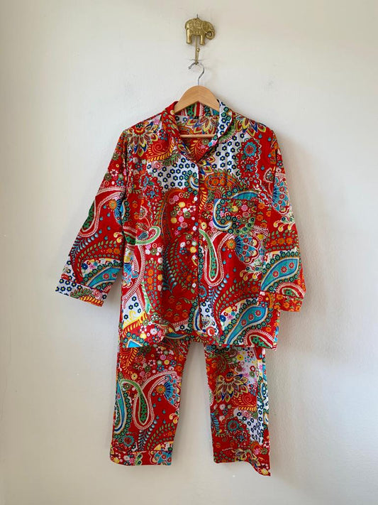 Block Print Pijama