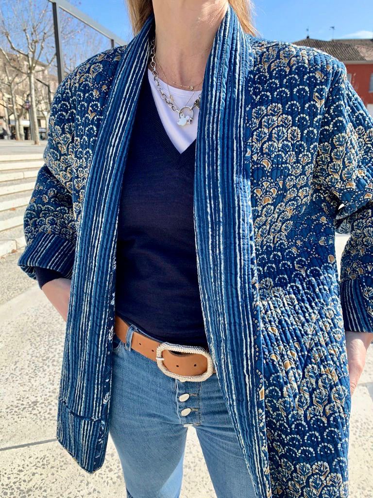 Quilted Kimono