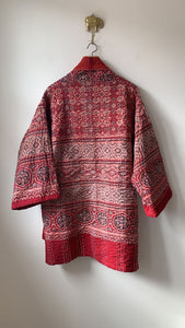 Long Kantha Kimono Jacket