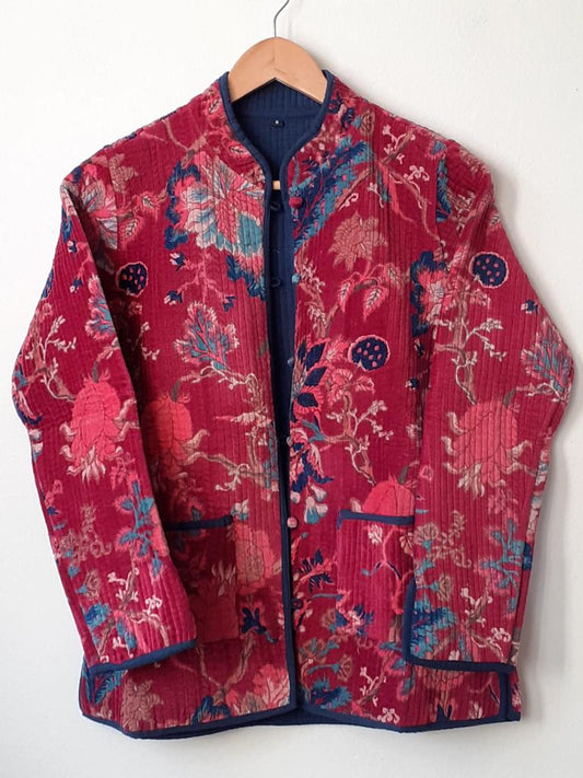 Chaqueta acolchada reversible