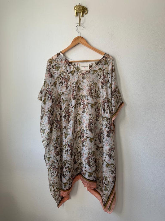 Block Print Poncho