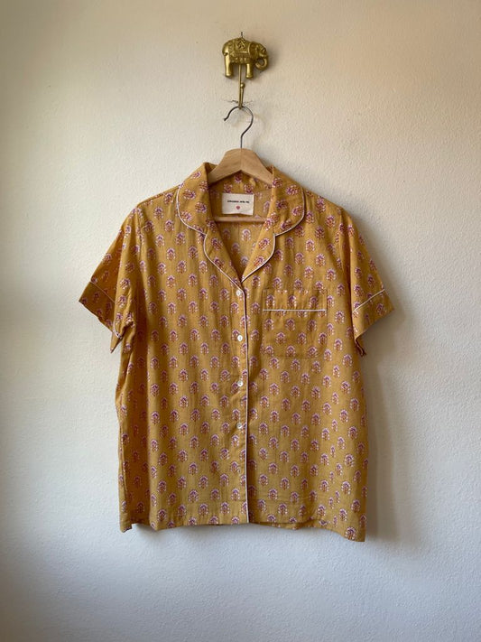Block Print Short Pijamas