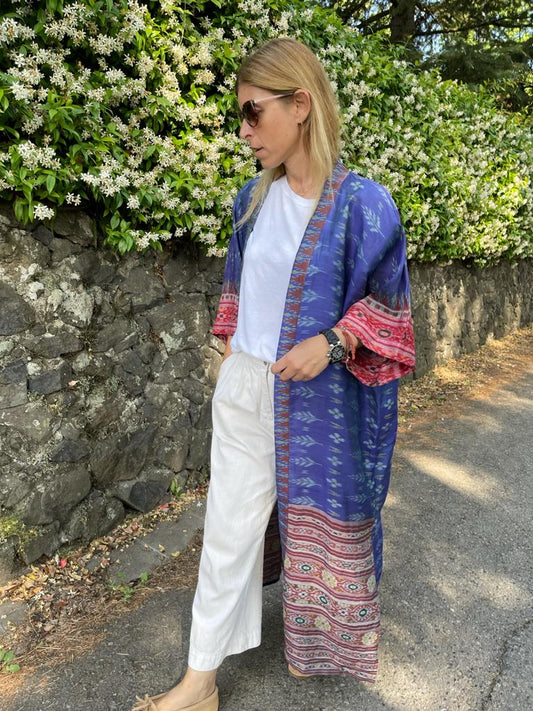 Vintage Silk Kimono