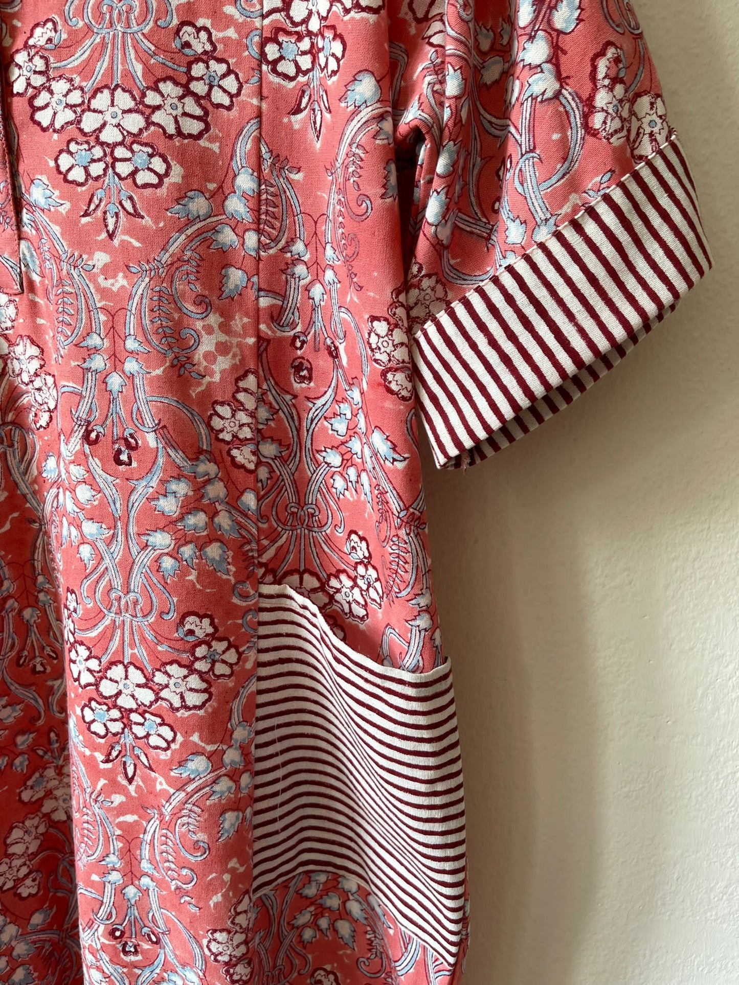 Block print long dress