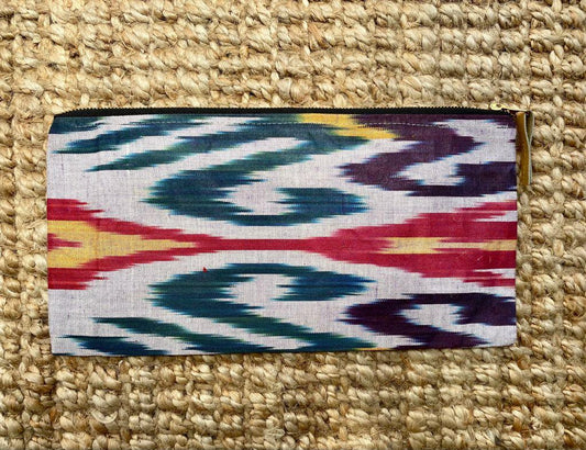 Ikat Print utilities bag