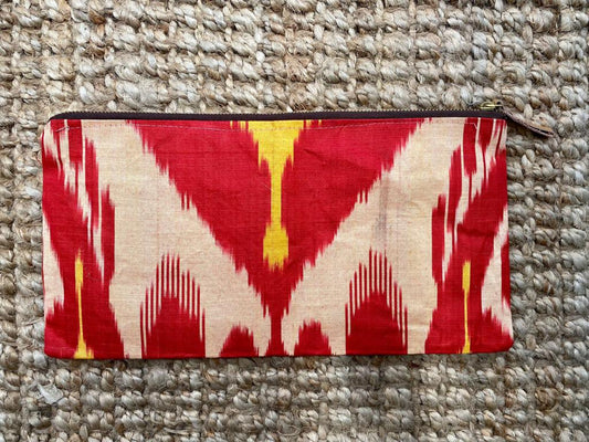 Ikat Print utilities bag