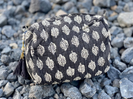 Kantha Block Print Pouch bag