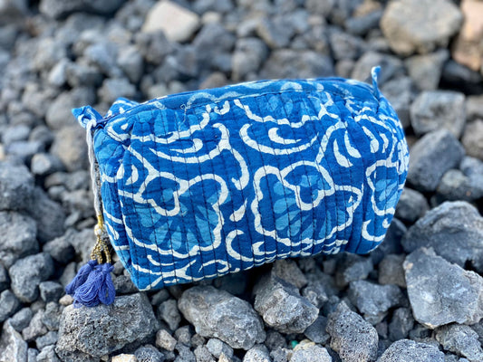 Kantha Block Print Pouch bag