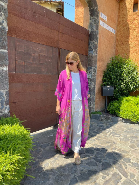 Silk  Kimono