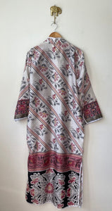Long silk kimono