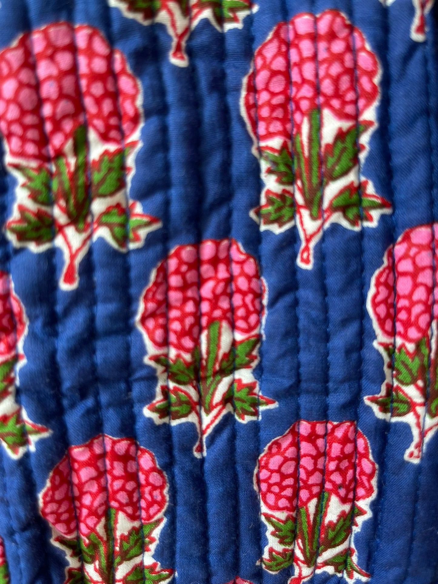 Block Print Quilted Reversible Jacket