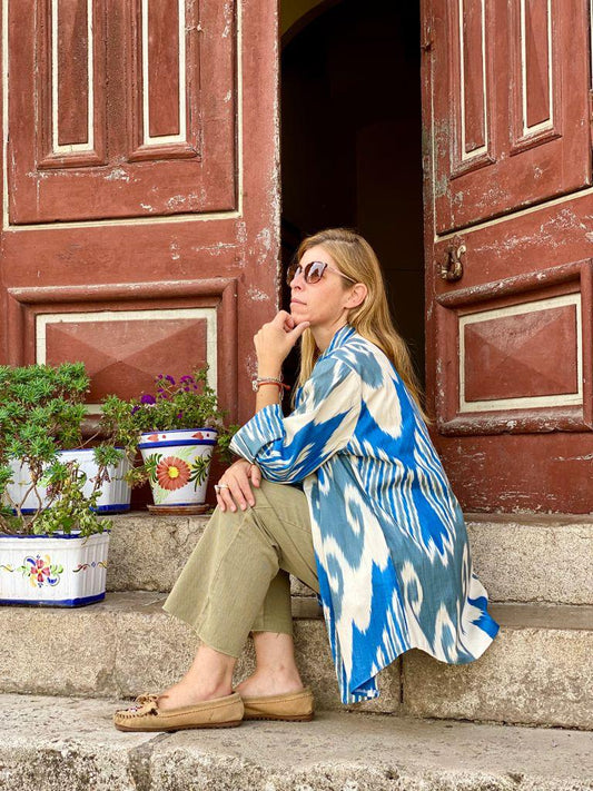 Silk Ikat jacket