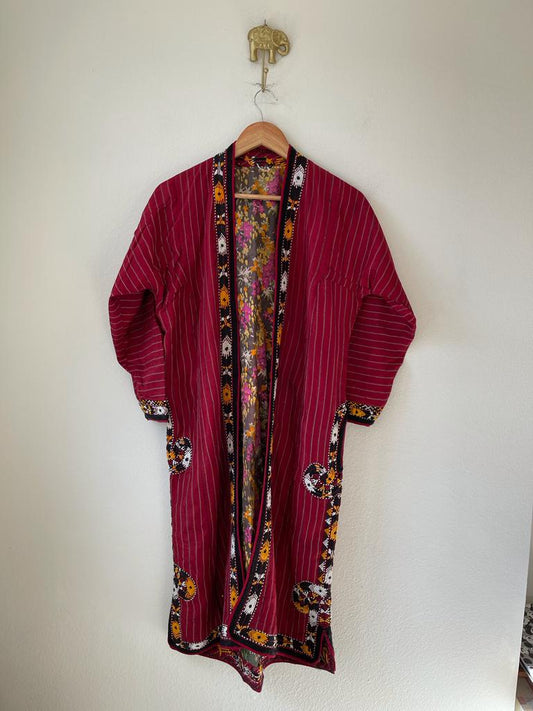 Vintage Turkish Red Coat