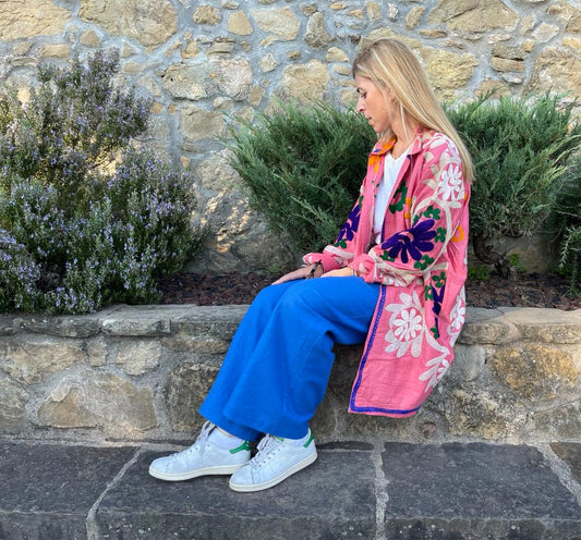 Vintage Suzani kimono