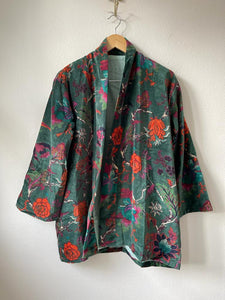 Velvet Kimono Short