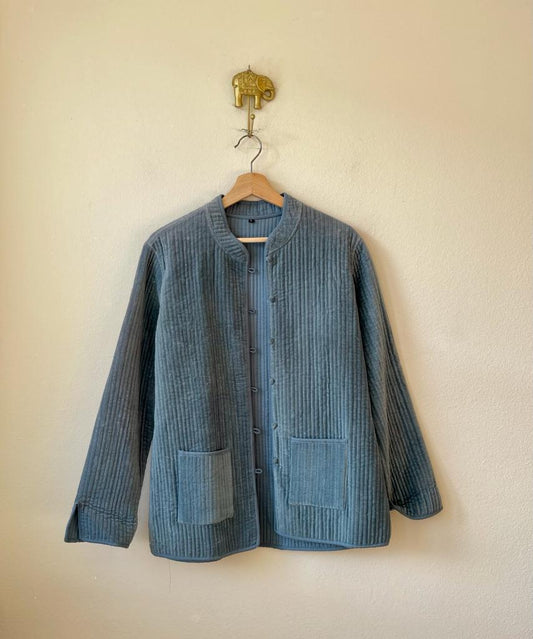 Quilted reversible jacket, Short