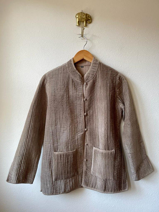 Quilted reversible jacket, Short