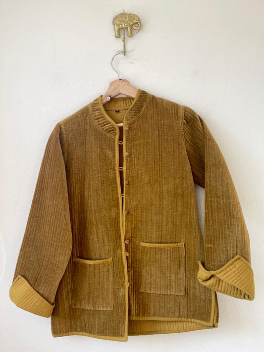 Quilted reversible jacket, Short