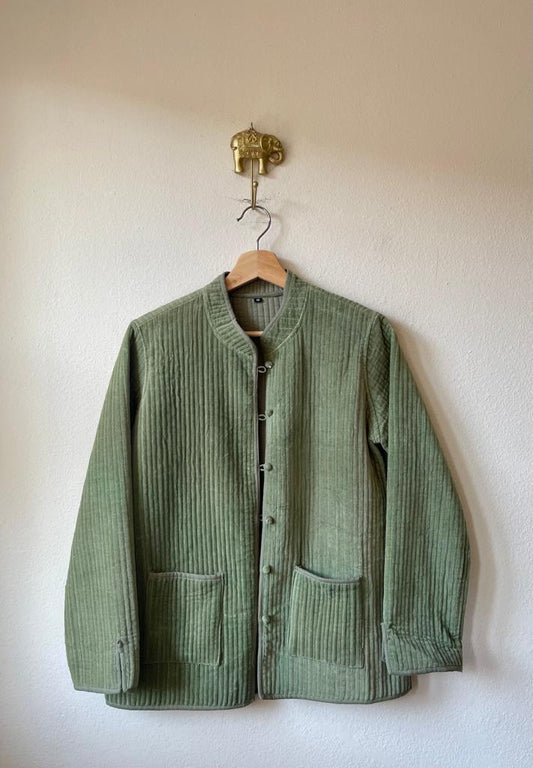 Quilted reversible jacket, Short