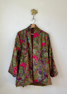 Velvet Kimono Short