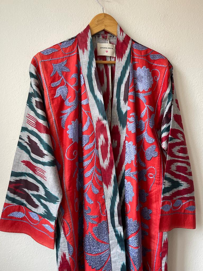 Kimono Ikat + Suzani