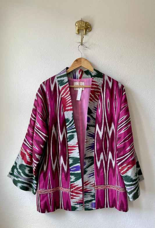 Vintage Ikat Kimono