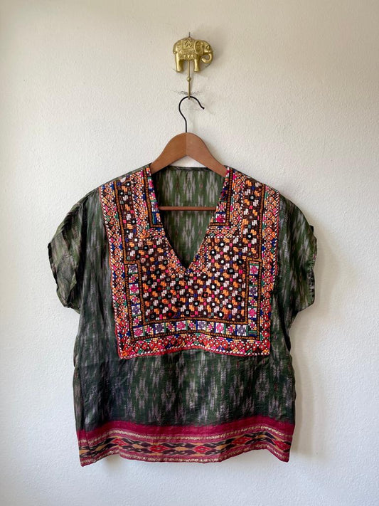Silk Vintage Top
