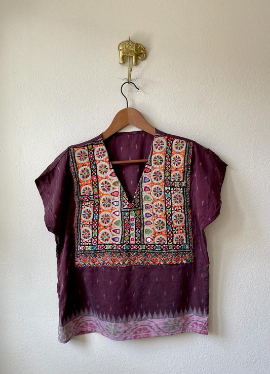 Silk Vintage Top