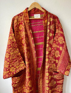 Vintage Kantha Kimono