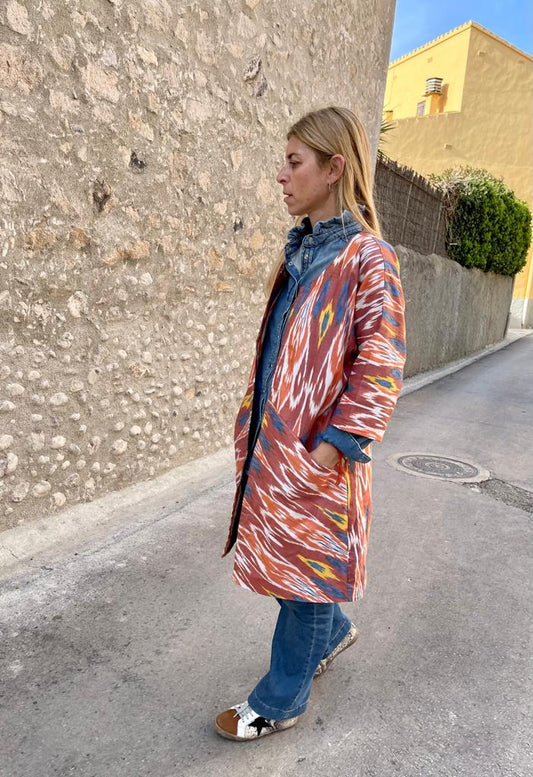 Ikat Kimono