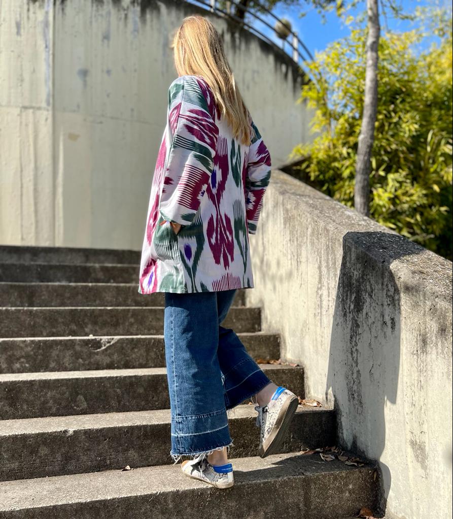 kimono Suzani + ikat