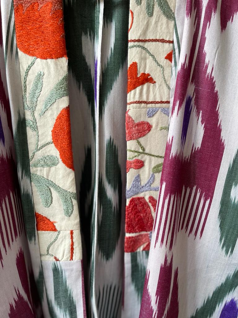 kimono Suzani + ikat