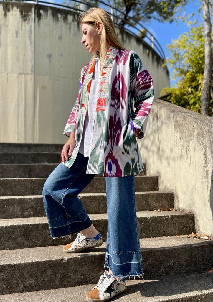 kimono Suzani + ikat