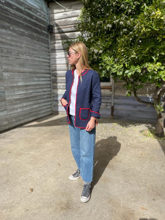 Short quilted  jacket