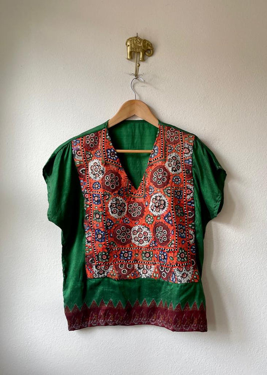 Silk Vintage Top