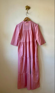 Indira Plain Pink Dress
