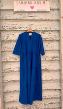 Load image into Gallery viewer, Indira Plain Blue Dress
