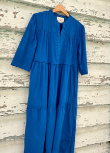 Indira Plain Blue Dress