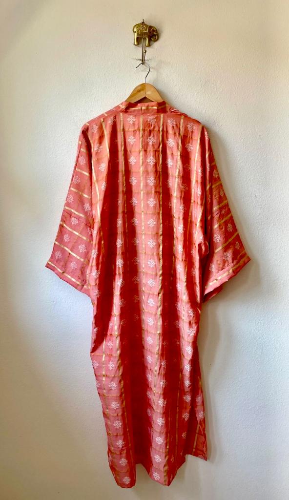 Long Silk Kimono