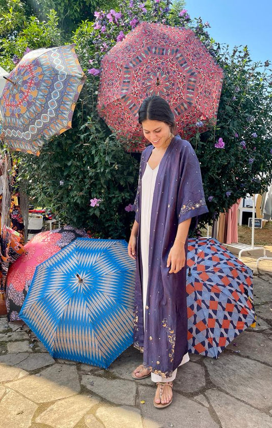 Vintage silk kimono