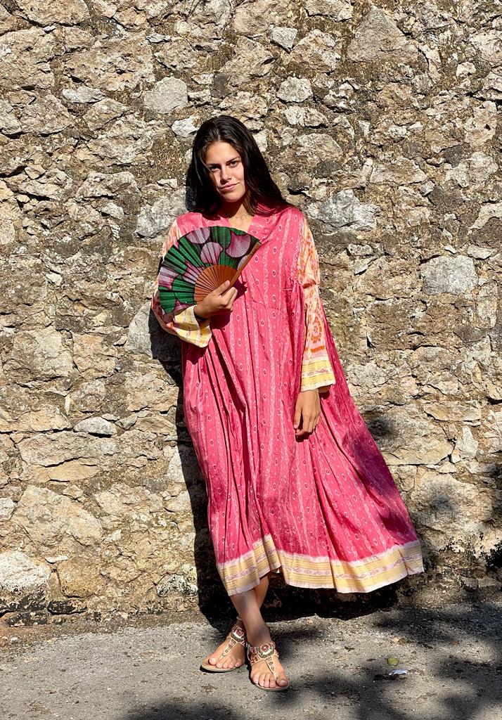 Oversize sari dress