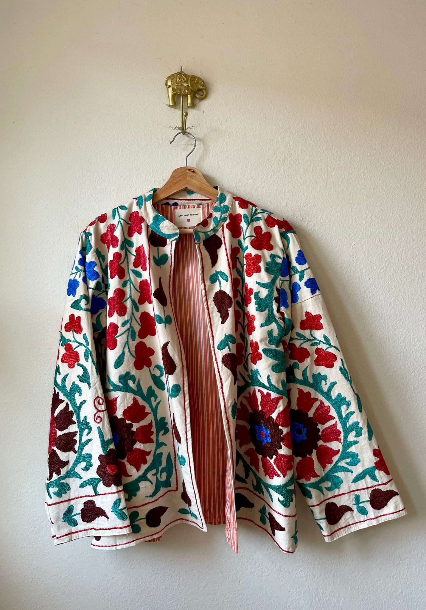 Short Suzani jacket