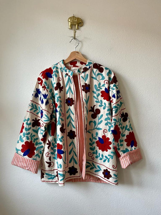 Short Suzani jacket
