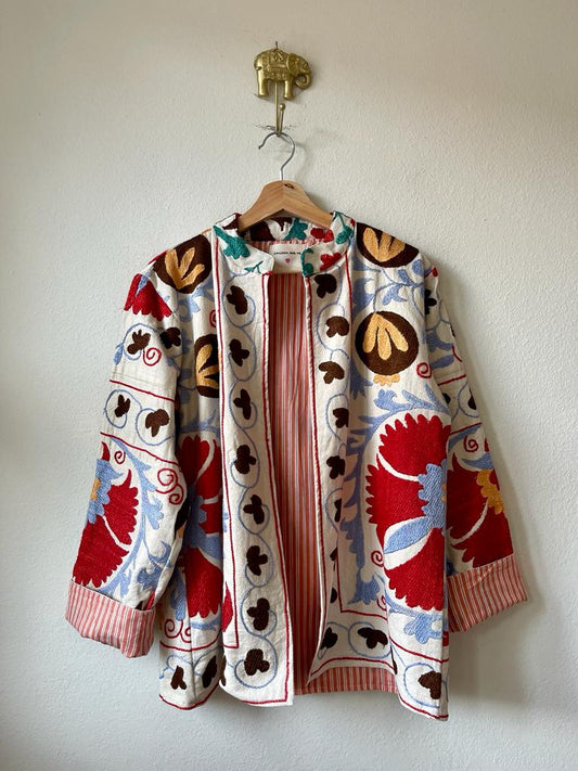 Short Suzani jacket