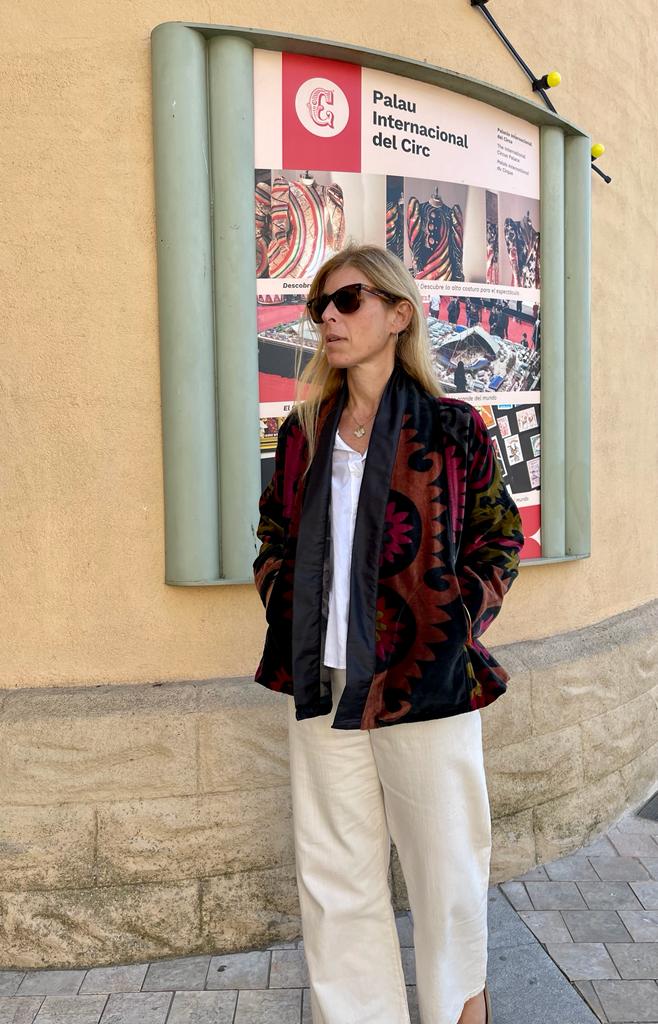 Velvet Kimono Short
